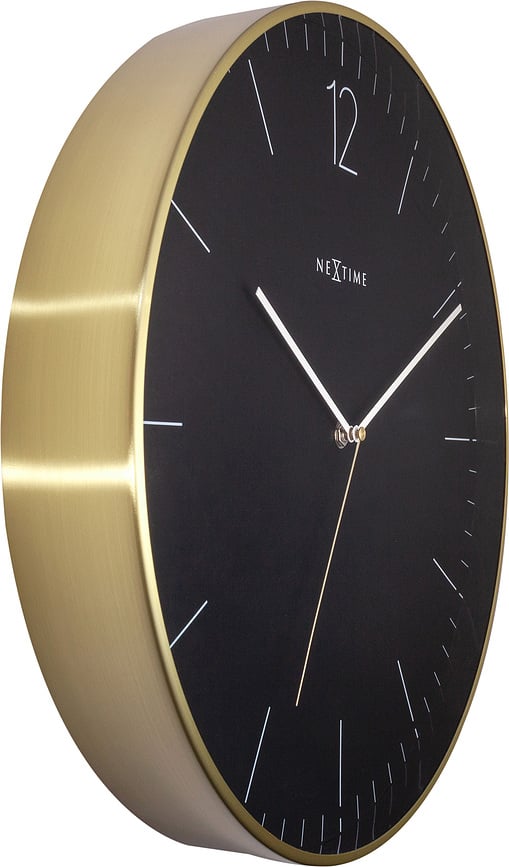 Reloj de Pared Essential XXL, cobre y rojo