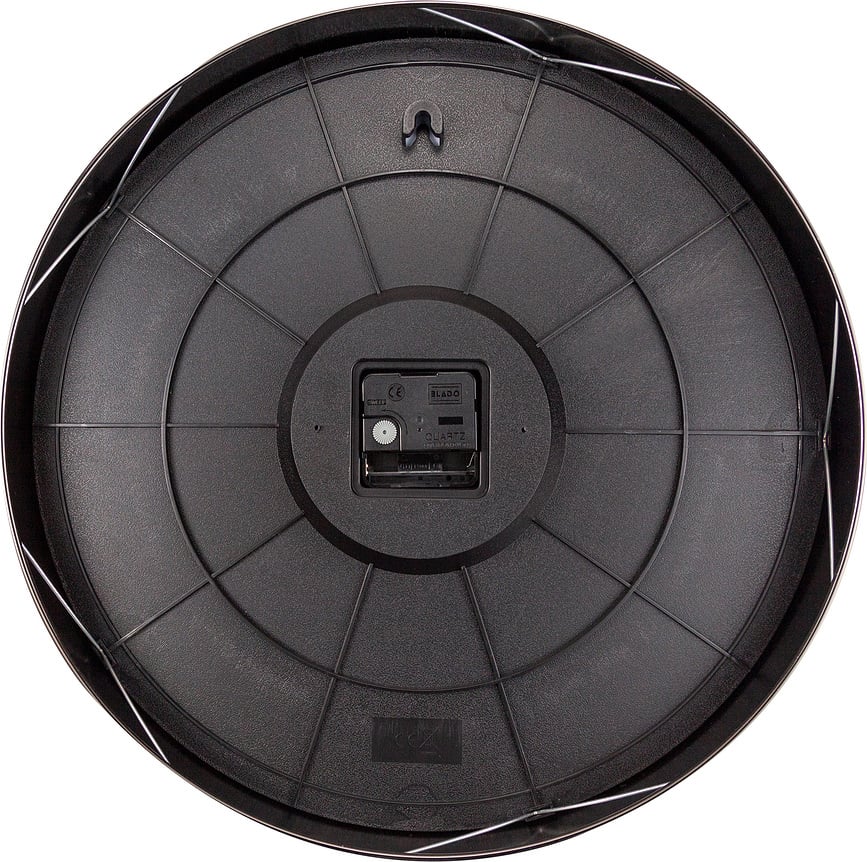 Reloj de Pared Essential XXL, cobre y rojo