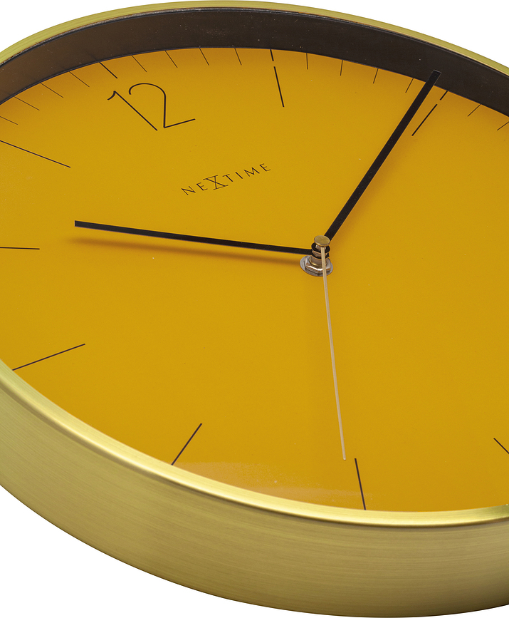 Reloj de Pared Essential Gold, naranja