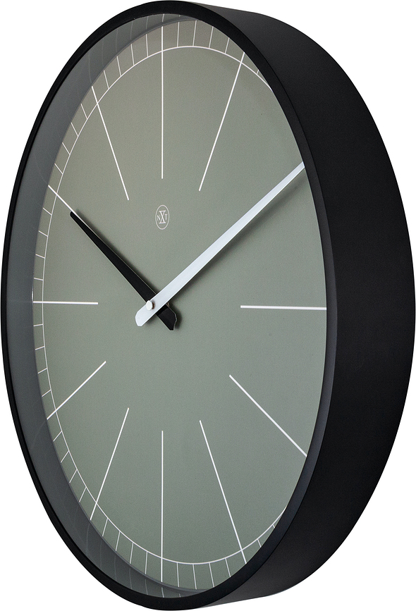 Reloj de pared Ethan, gris