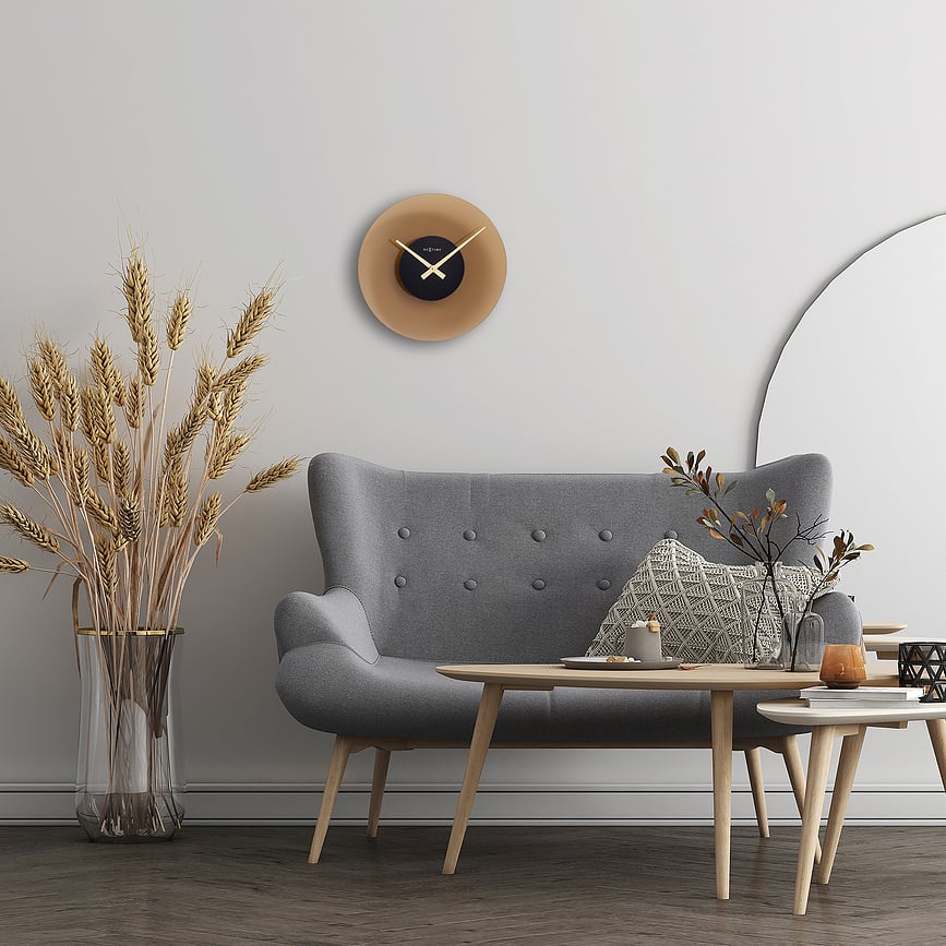 Reloj de pared Float, gris