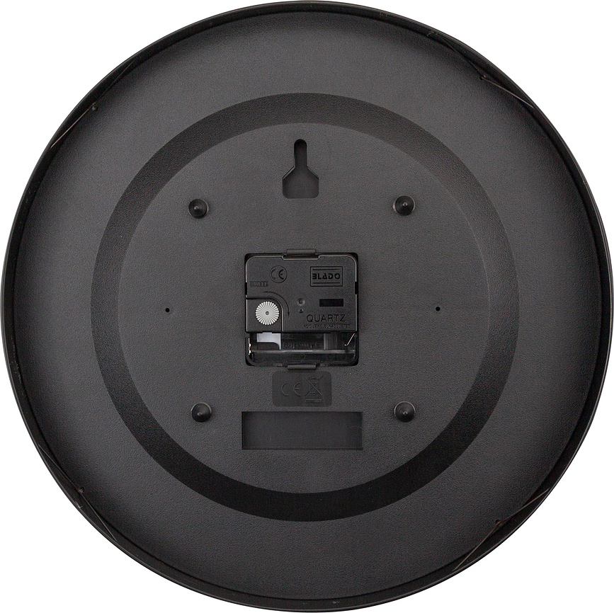 Reloj de Pared Glamour, pequeño, negro