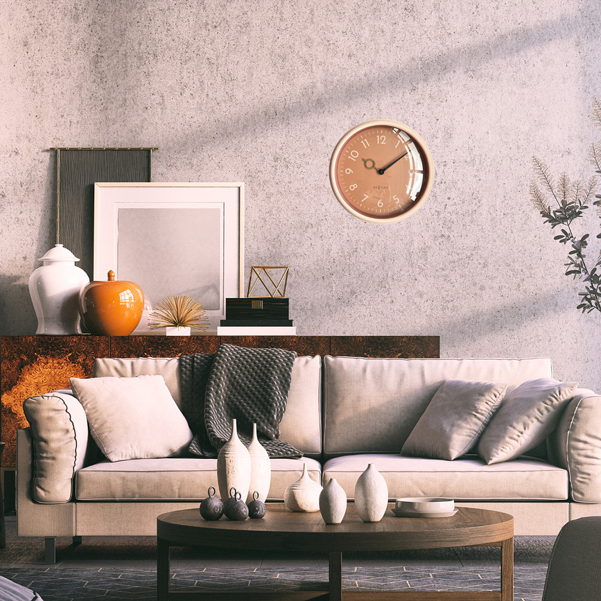 Reloj de Pared Golden HourWall, verde