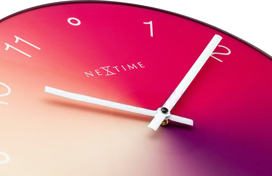 Reloj de Pared Gradient, rojo