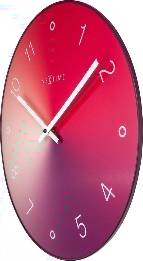 Reloj de Pared Gradient, rojo
