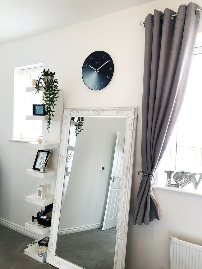 Reloj de Pared Gradient, rojo