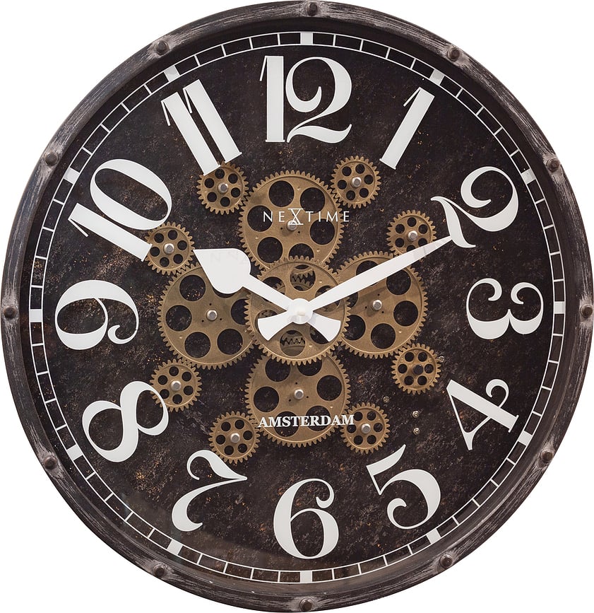 Reloj de Pared Henry, marrón