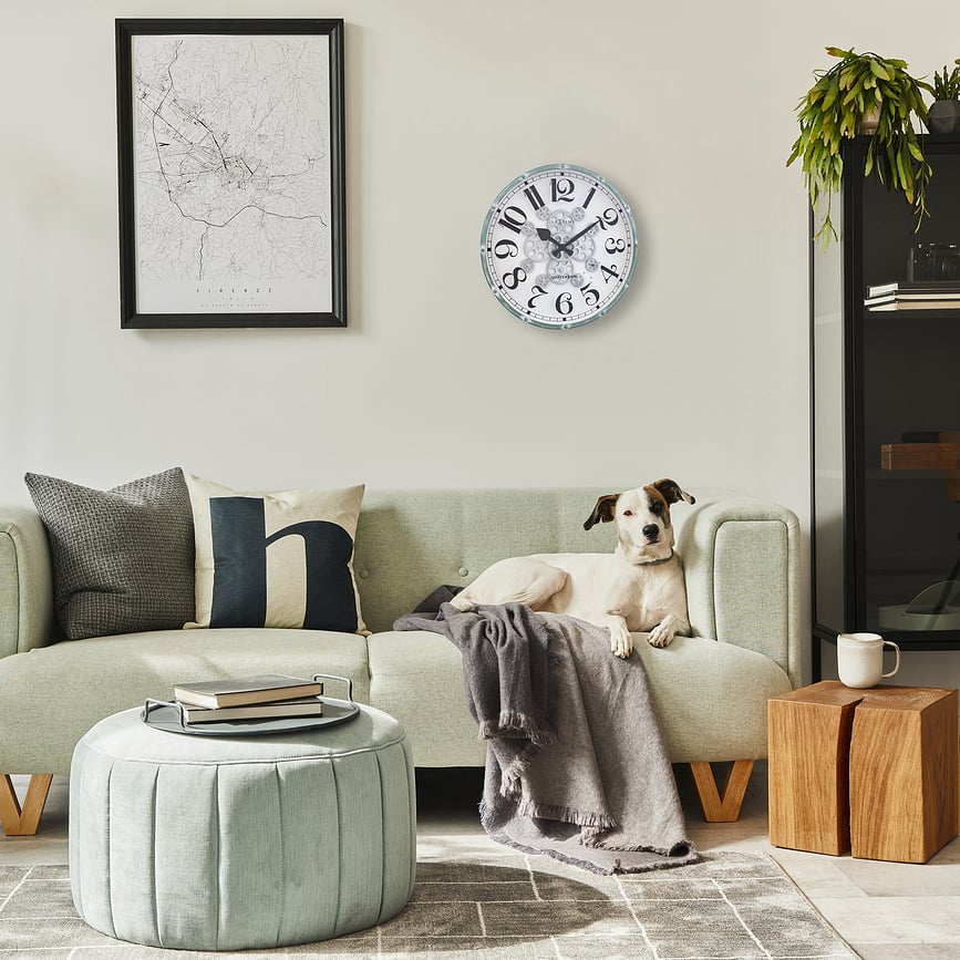 Reloj de Pared Henry, marrón