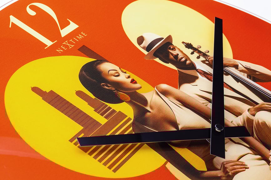 Reloj de Pared Jazz, 43 cm