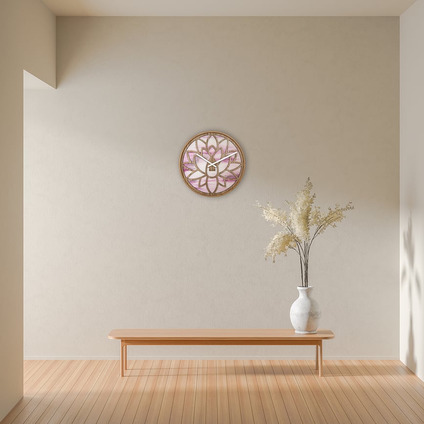 Reloj de pared Lotus