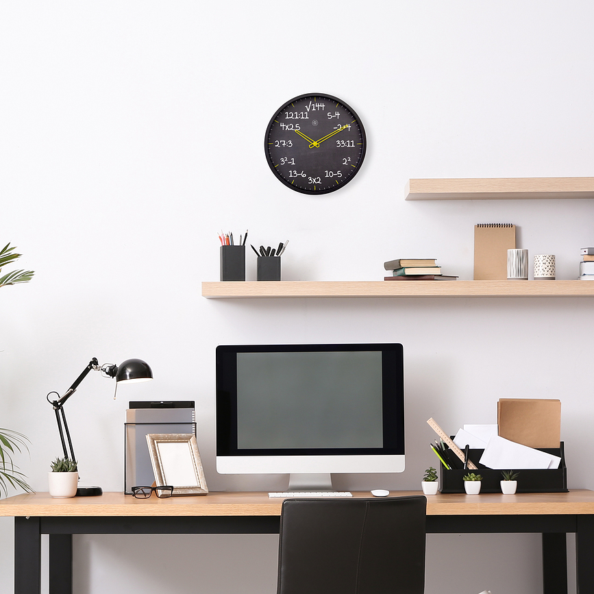 Reloj de Pared Maths