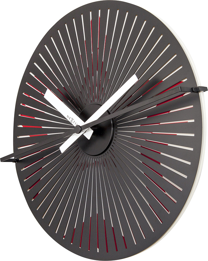Reloj de Pared Motion Star, 30 cm, negro y blanco