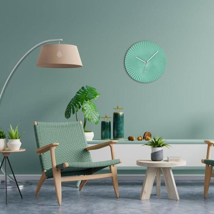 Reloj de pared Mousse, 40 cm, blanco