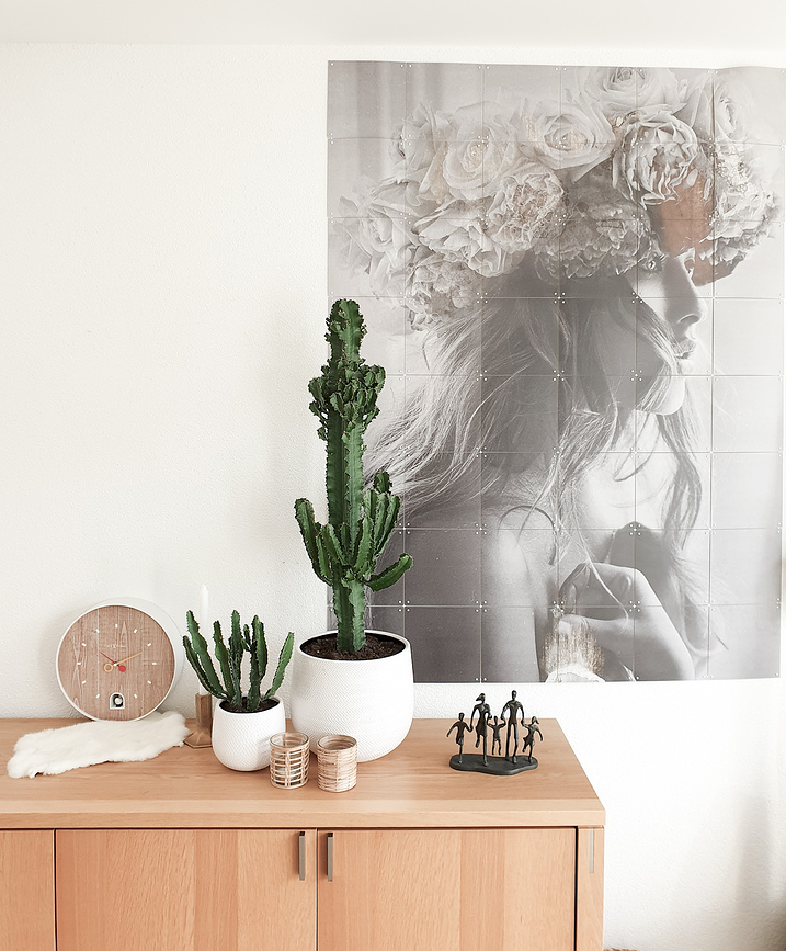 Reloj de Pared White Nightingale, blanco