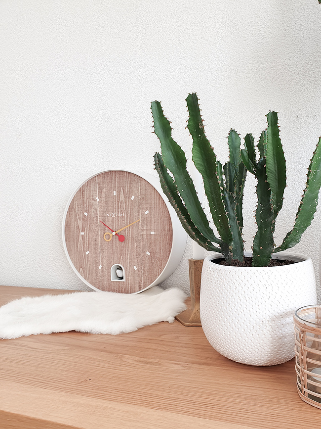 Reloj de Pared White Nightingale, blanco