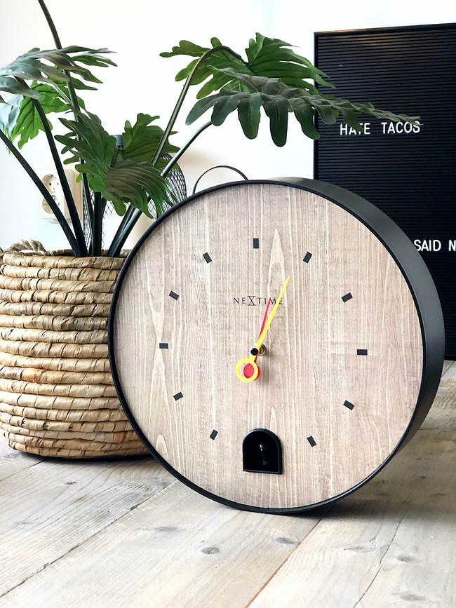 Reloj de Pared White Nightingale, blanco