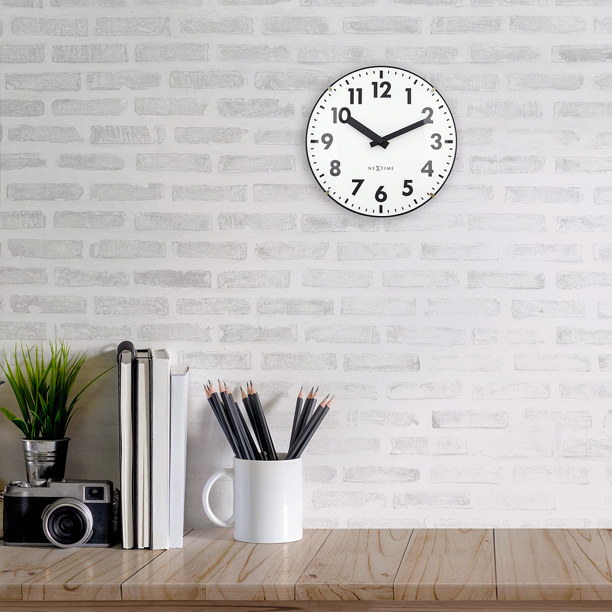 Reloj de pared o de mesa Duomo Mini, azul