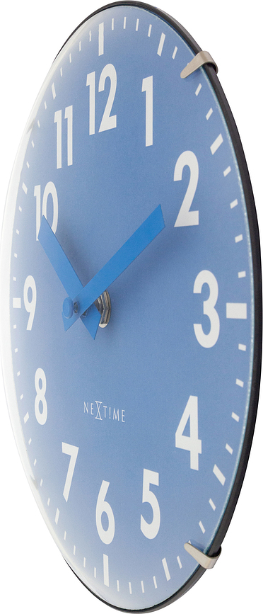 Reloj de pared o de mesa Duomo Mini, azul