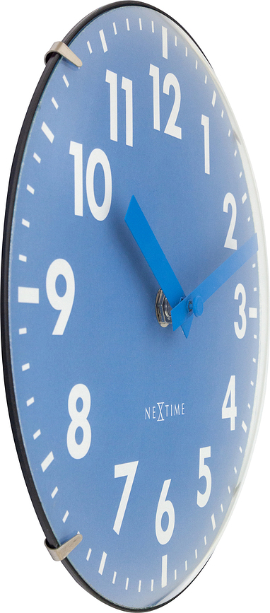 Reloj de pared o de mesa Duomo Mini, azul