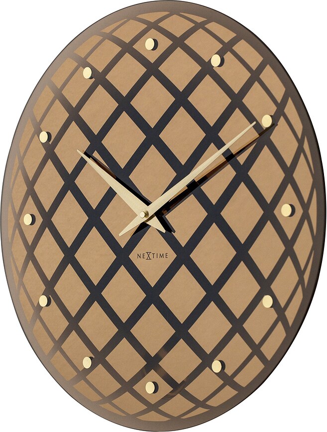 Reloj de Pared Pendula Round, plateado