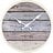 Reloj de Pared Plank, 30 cm, gris