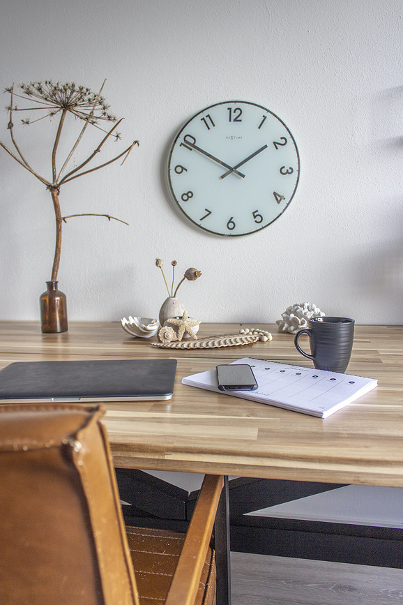 Reloj de Pared Reflect, negro