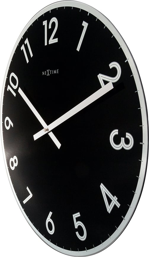 Reloj de Pared Reflect, negro