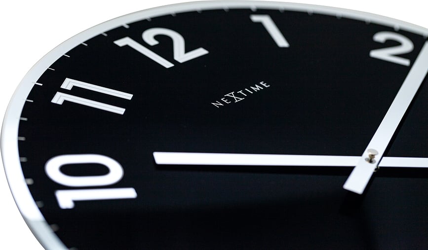 Reloj de Pared Reflect, negro