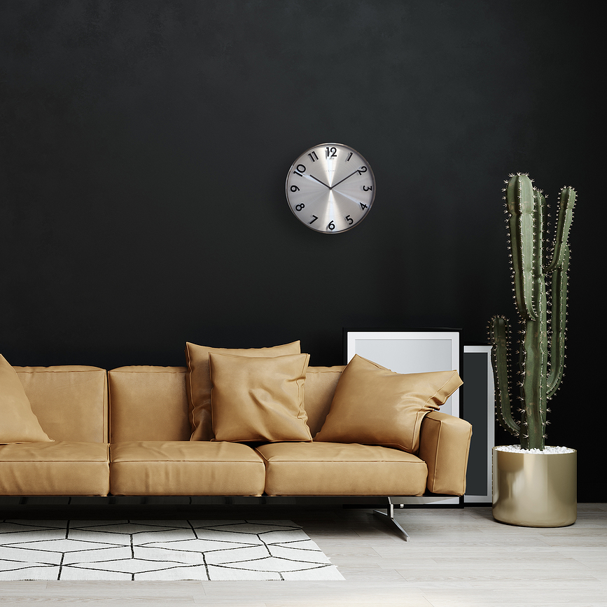 Reloj de Pared Reflection, de cobre