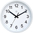 Reloj de Pared Robust, 25,5 cm, blanco