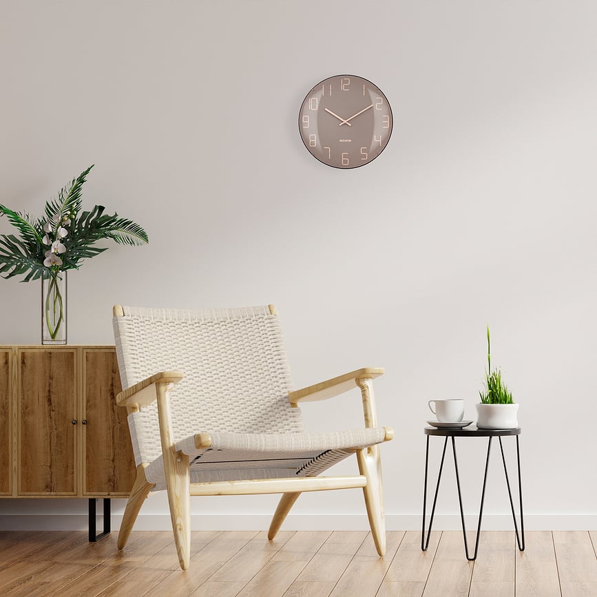 Reloj de Pared Shade, rosa