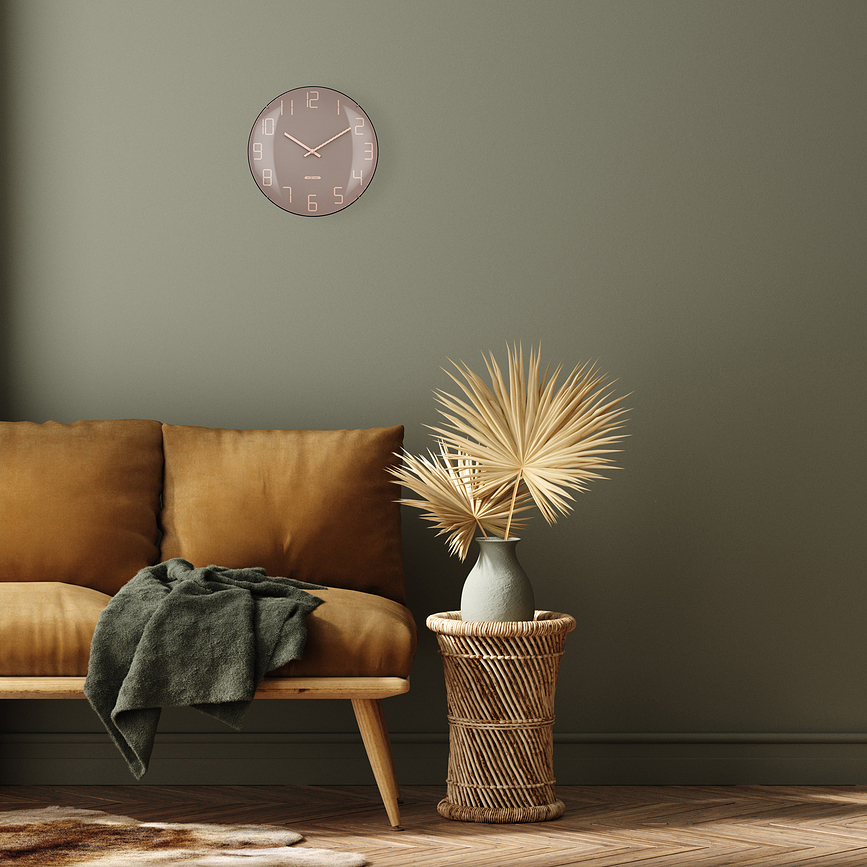 Reloj de Pared Shade, rosa