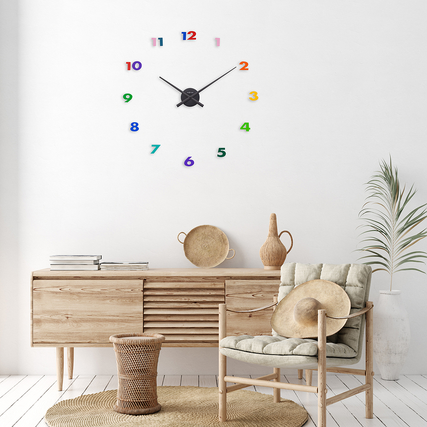 Reloj de Pared Small Hands, colorido