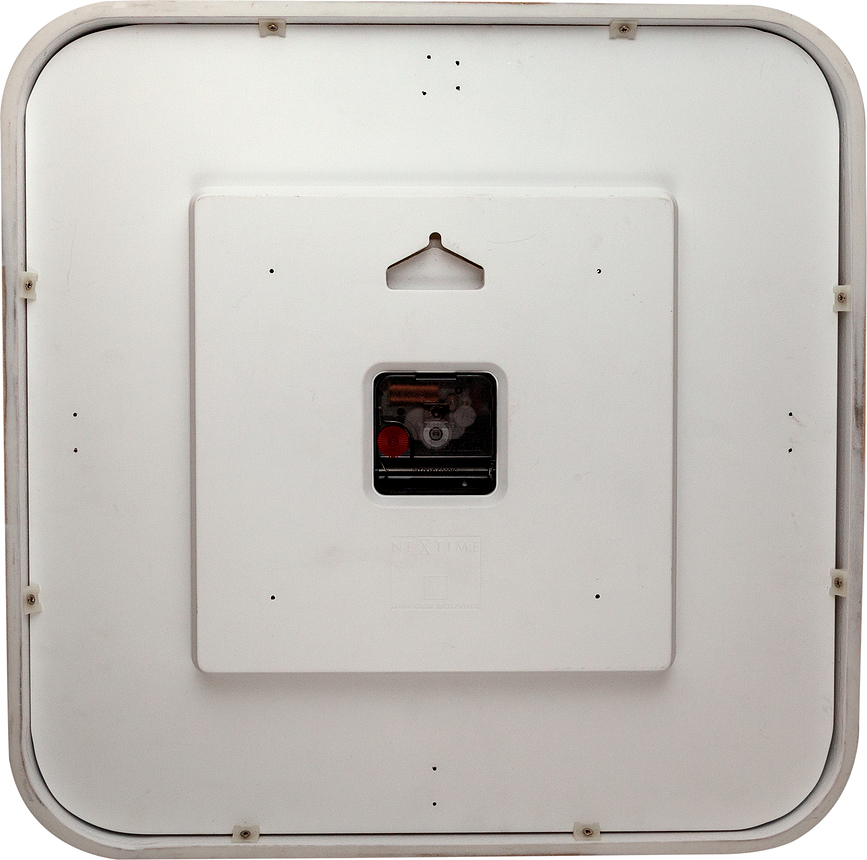 Reloj de Pared Square Wall, blanco