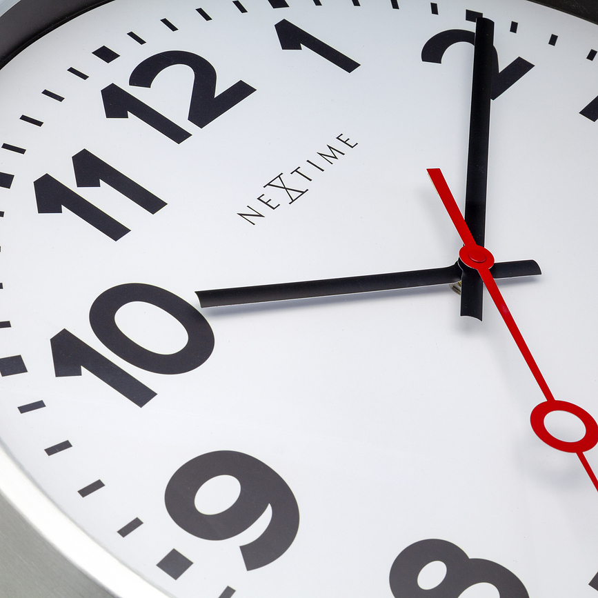 Reloj de pared Station, 45 cm