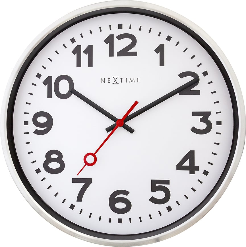 Reloj de pared Station, 45 cm