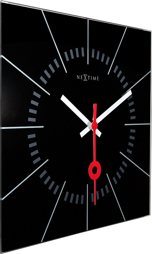 Reloj de Pared Stazione, negro