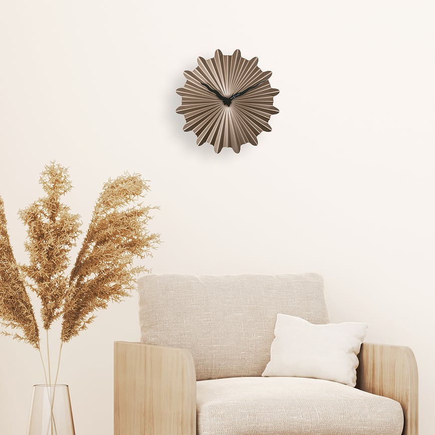 Reloj de Pared Sunny, dorado