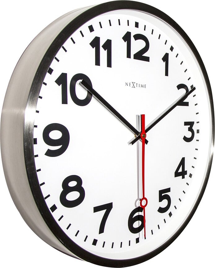 Reloj de Pared Super Station, con índices