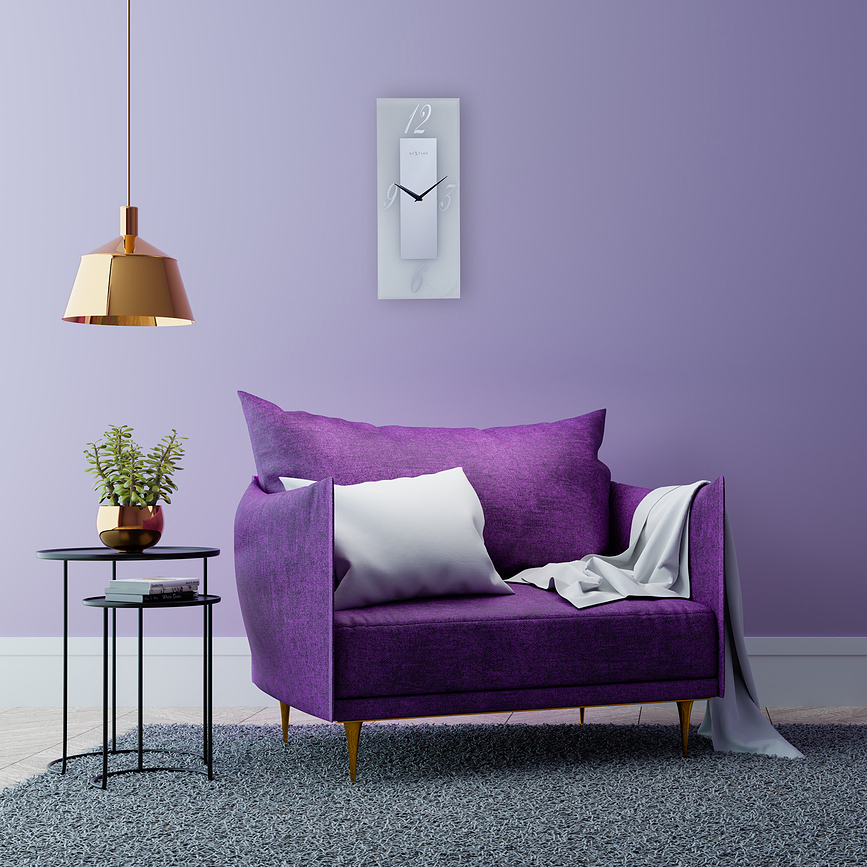 Reloj de Pared transparente Dali, gris