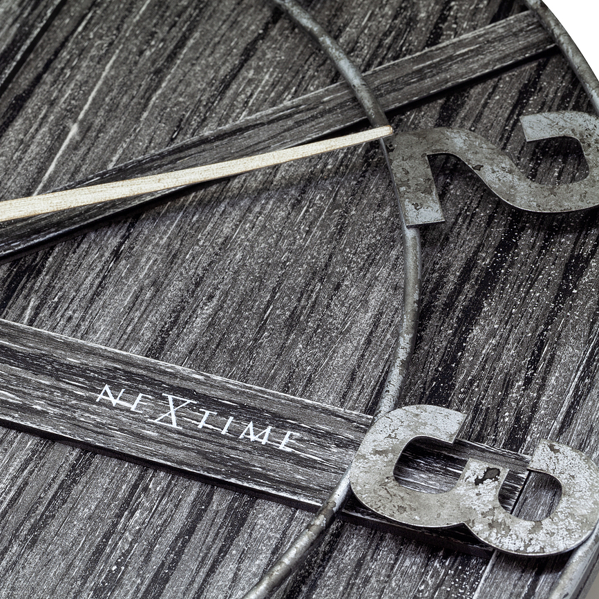 Reloj de pared York, negro