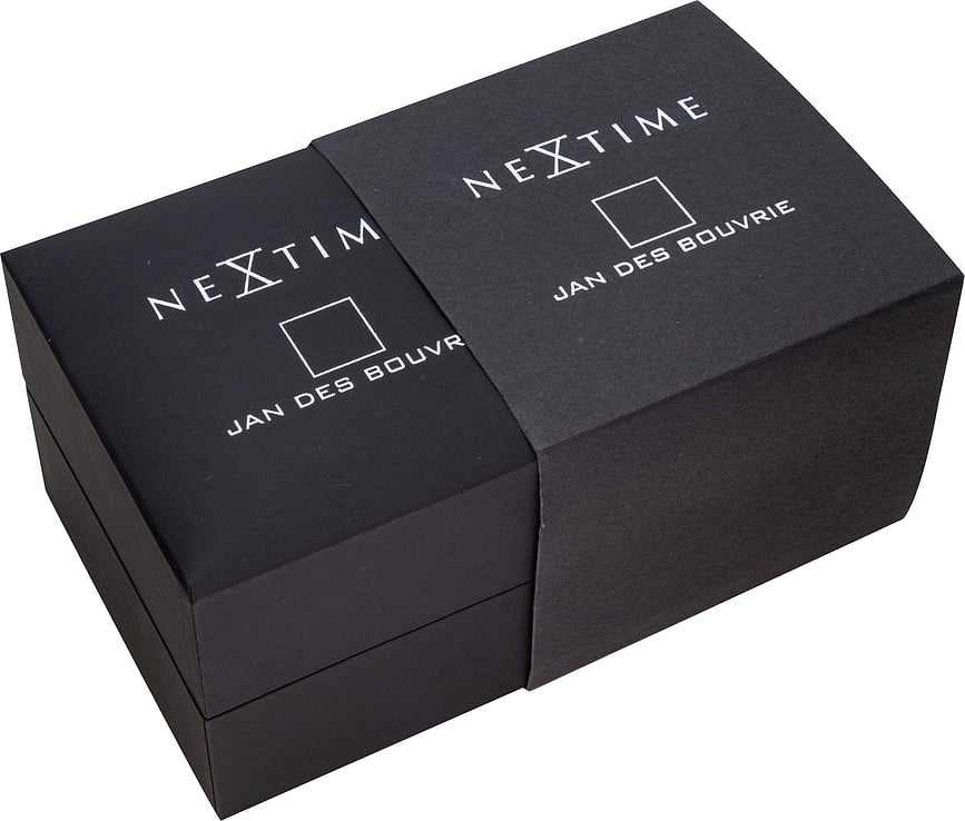 Reloj de pulsera Square Wrist, cuadrado, blanco, esfera plateada