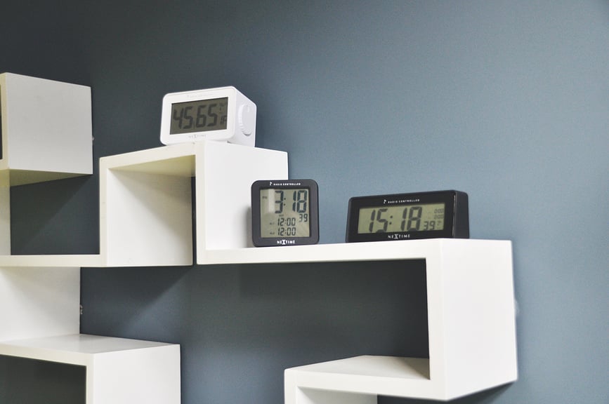 Reloj Despertador radiocontrolado Easy Alarm, con radio, de mesa