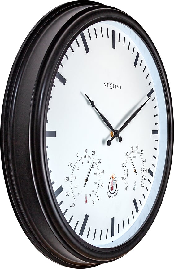 Reloj Sunflower, con termómetro e higrómetro