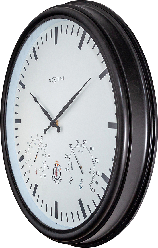 Reloj Sunflower, con termómetro e higrómetro