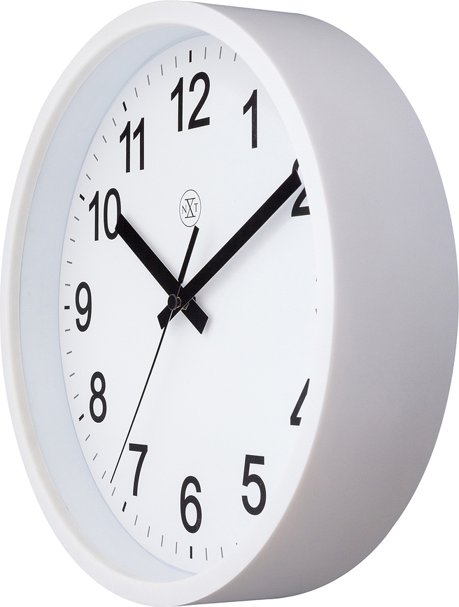 Robust Horloge Murale 25,5 cm, blanche