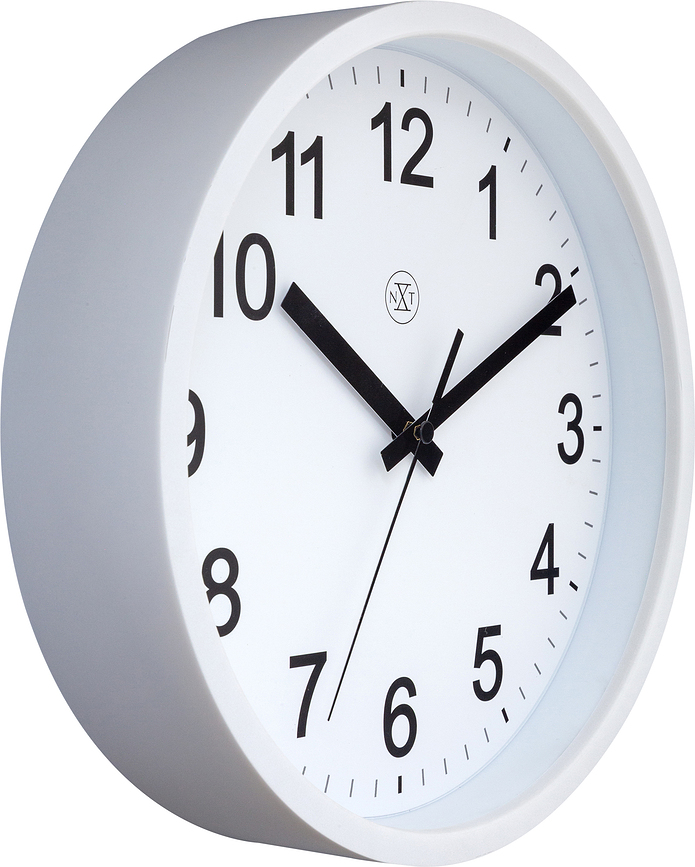 Robust Horloge Murale 25,5 cm, blanche