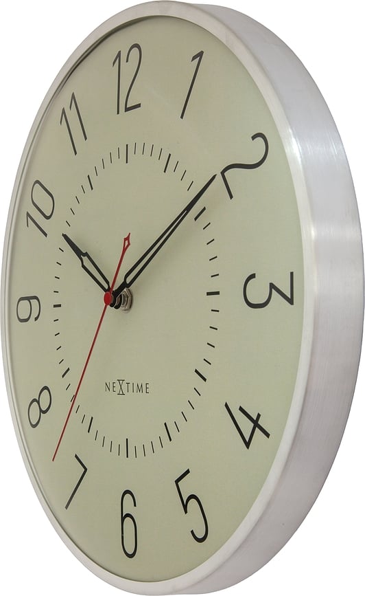 Rotterdam Wall Clock 30.5 cm, white