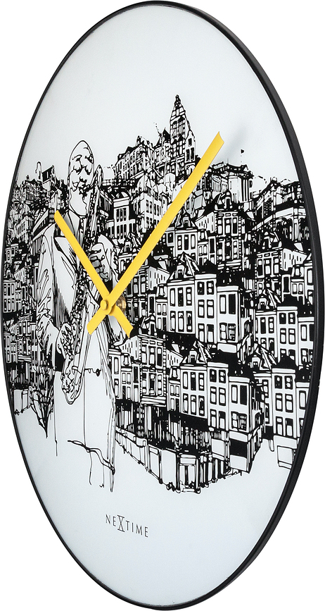 Sax City Horloge murale