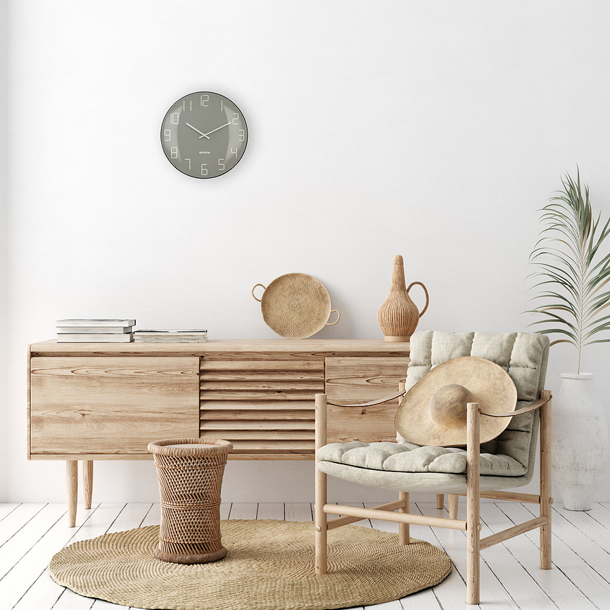 Shade Horloge murale, rose